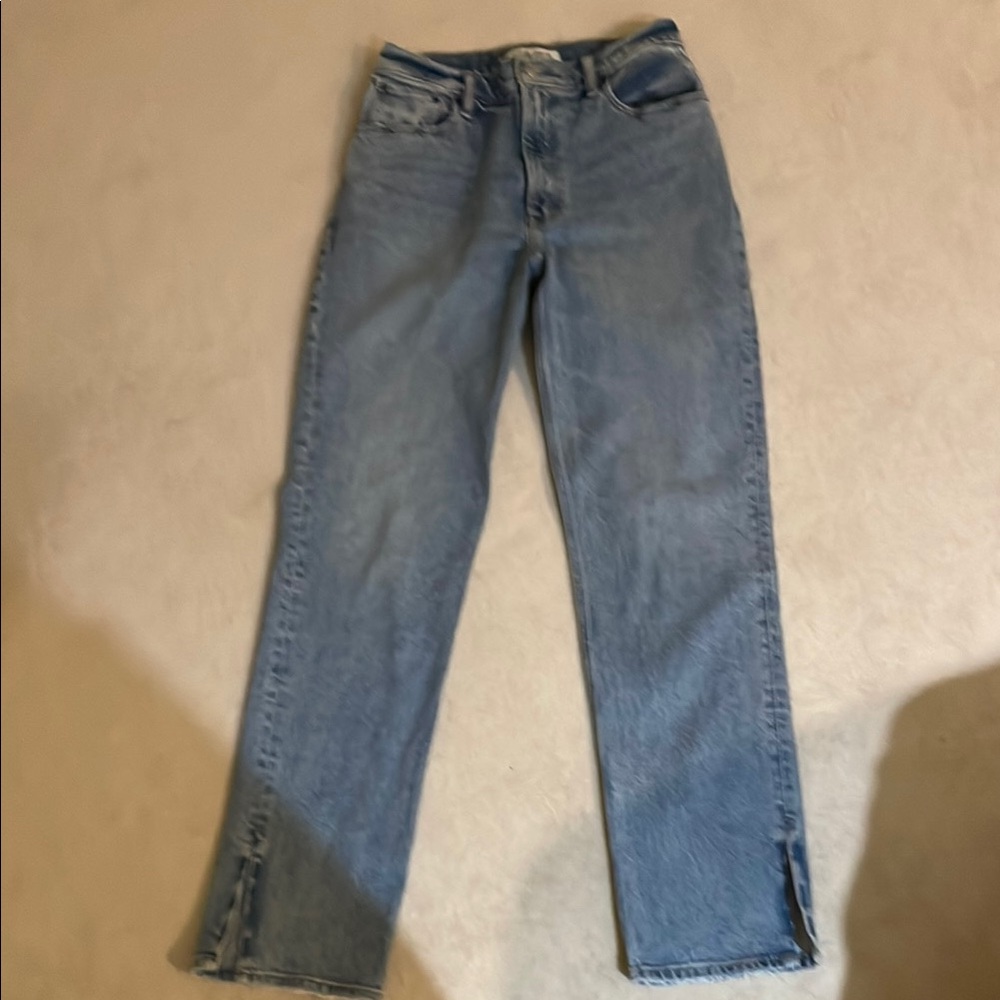 Abercrombie and Fitch the ‘90s straight ultra high rise jeans in size 31 - Picture 1 of 8